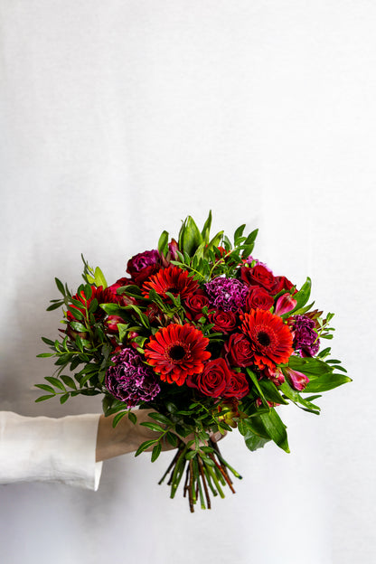 Blush flower bouquet