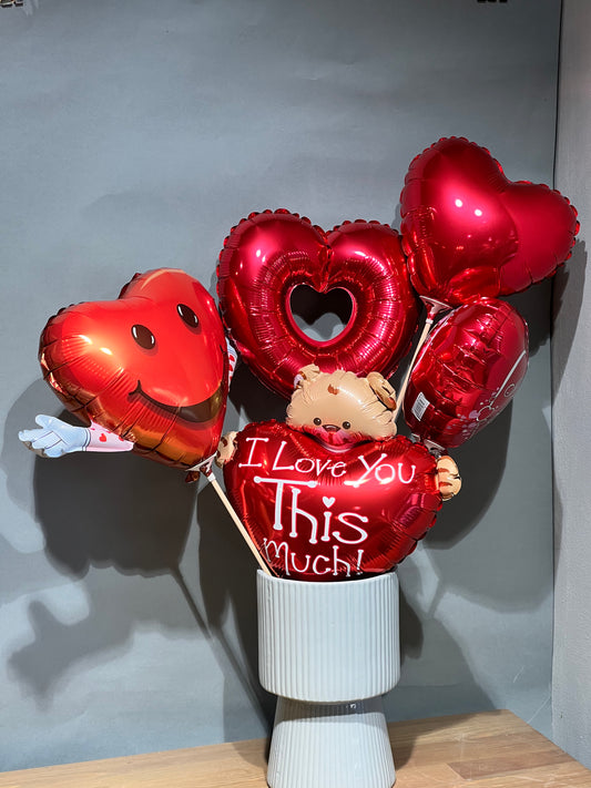 Balons uz kociņa mix