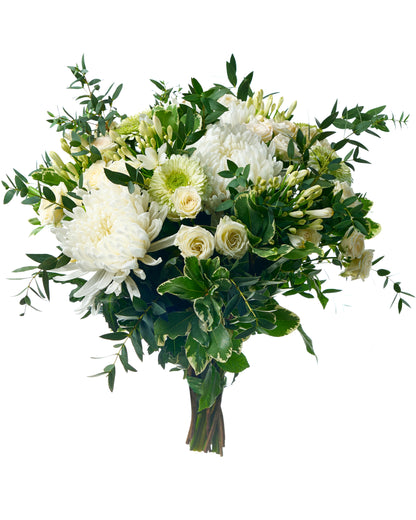 White flower bouquet